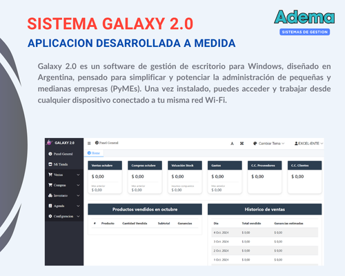 Vista previa de Sistema Galaxy 2.0
